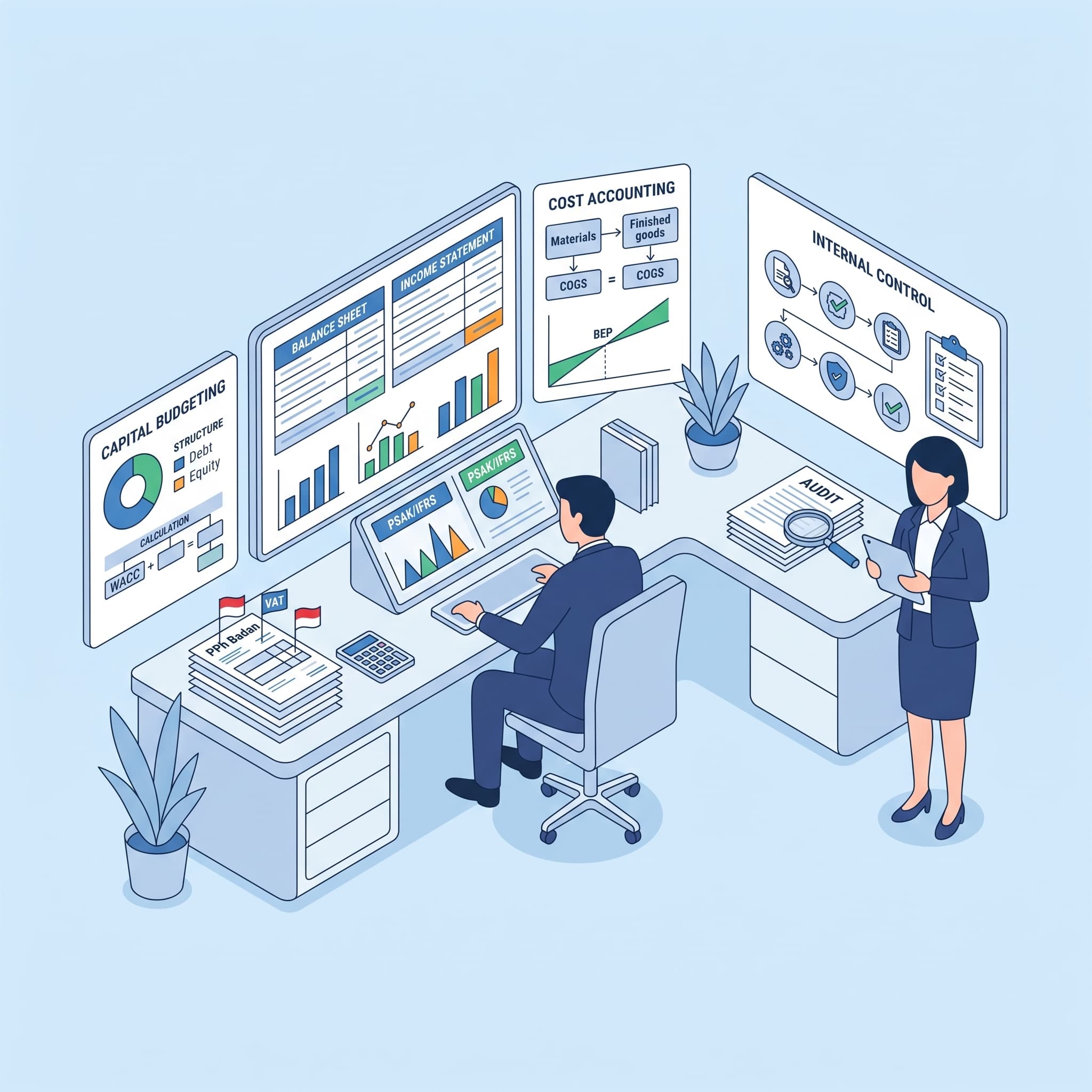 Ilustrasi Finance & Accounting