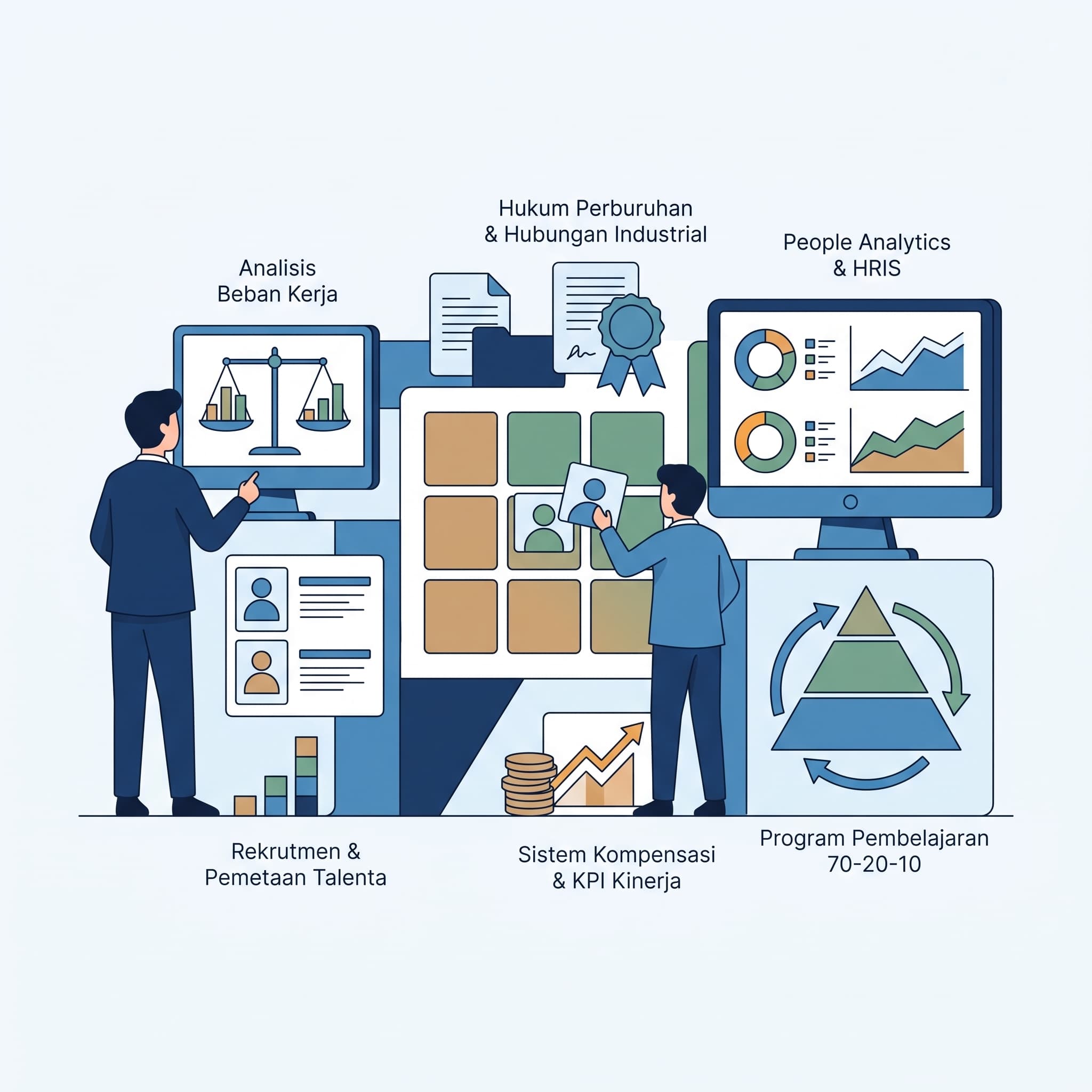 Ilustrasi Organization & Human Capital Management