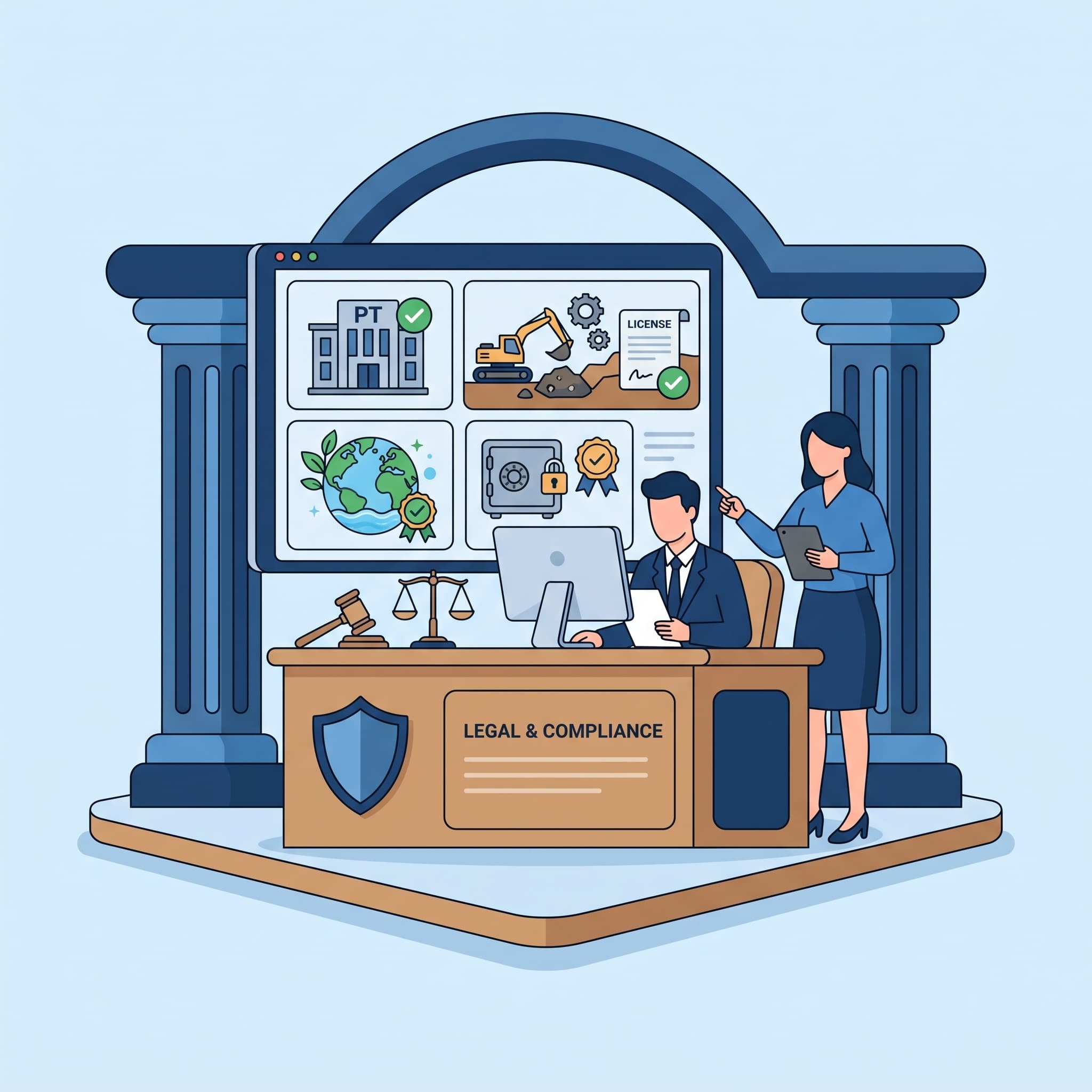 Ilustrasi Legal & Compliance