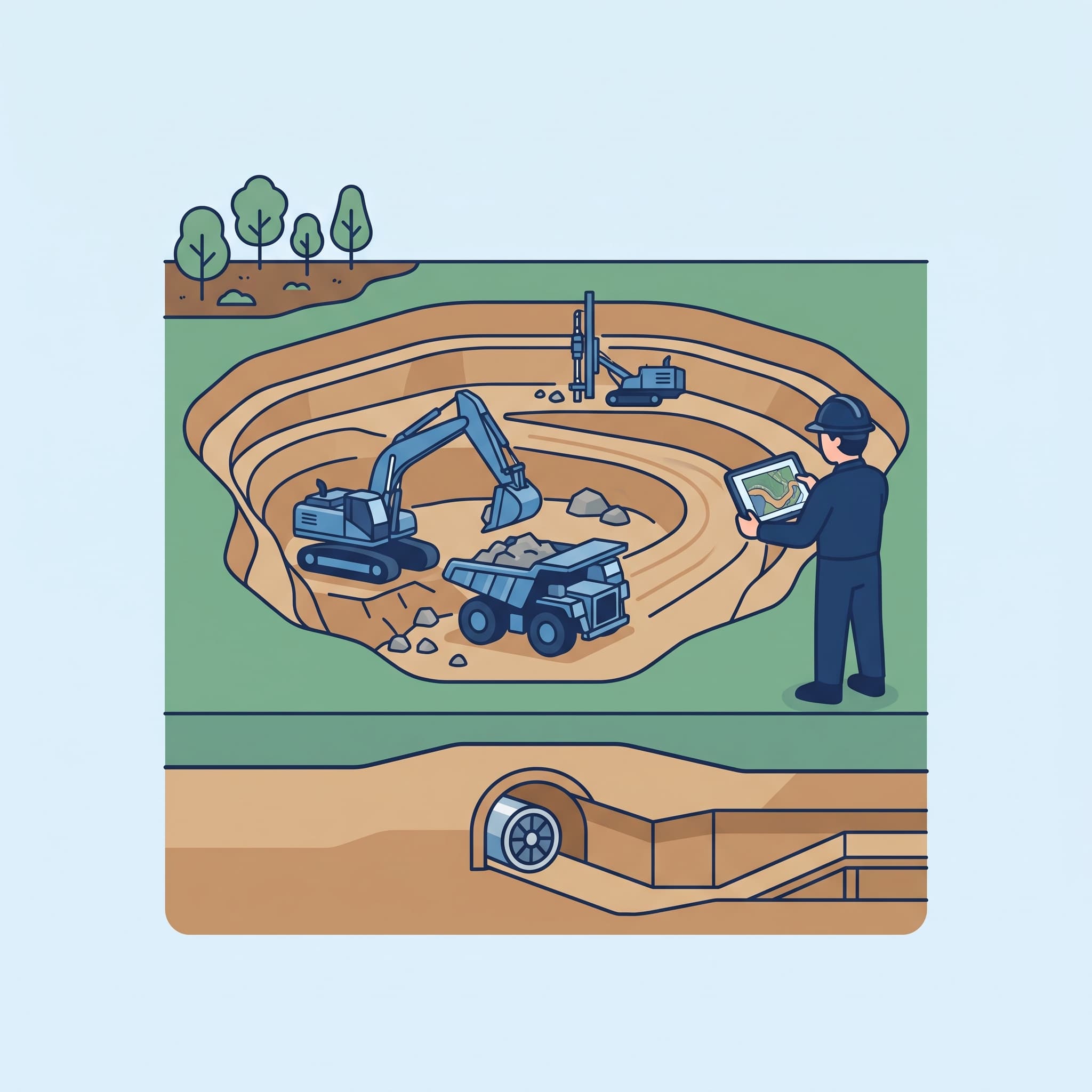 Ilustrasi Mining