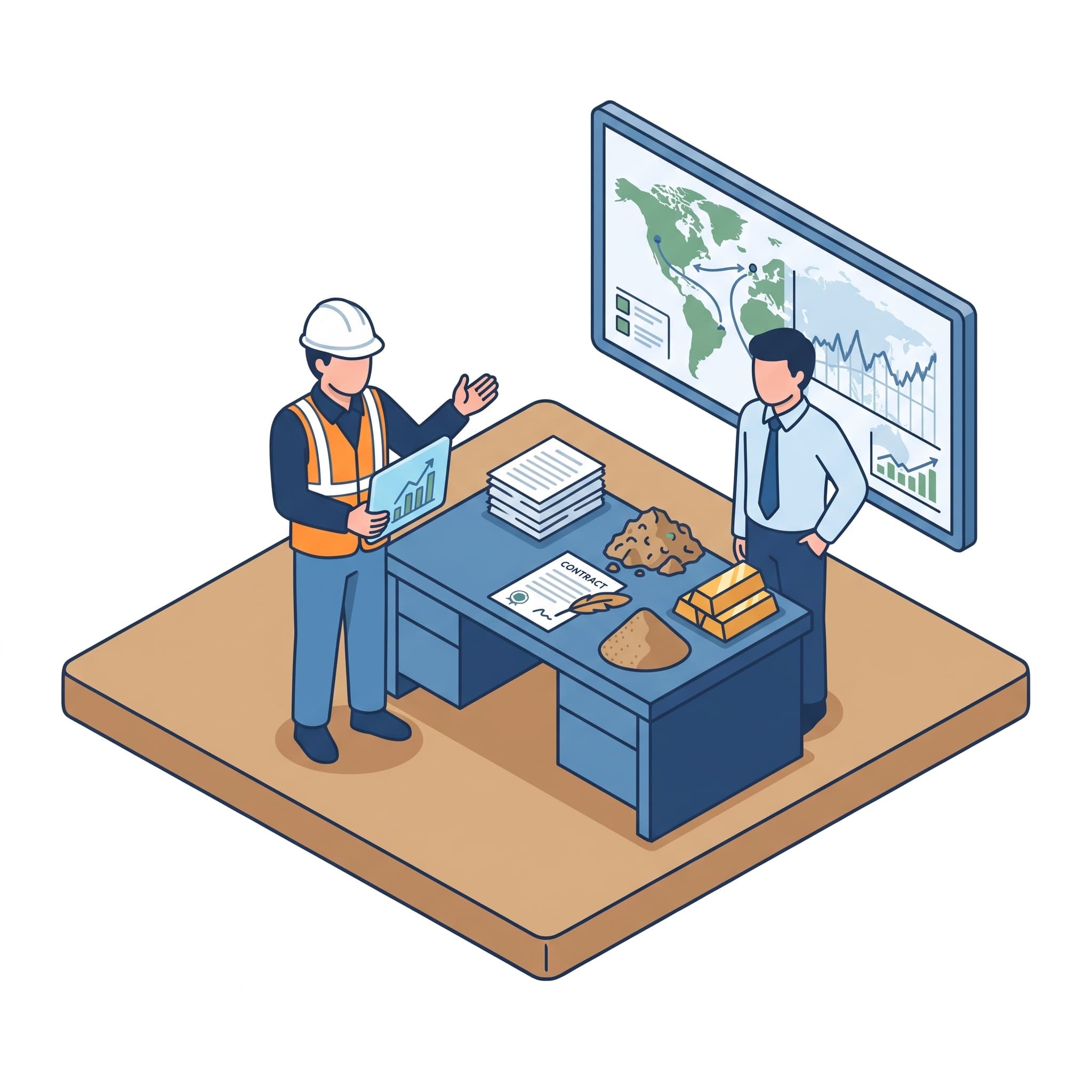 Ilustrasi Marketing